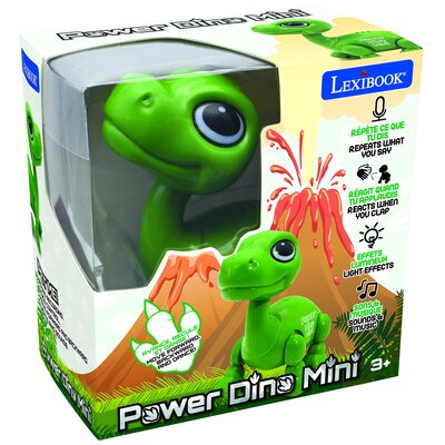 Zdjęcia - Zabawka edukacyjna Lexibook Zabawka interaktywna  Power Puppy Mini Robot Dinozaur ROB02DINO 