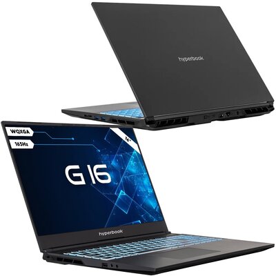 Laptop HYPERBOOK G16 16" 165Hz i7-13620H 16GB RAM 500GB SSD GeForce RTX4050 DLSS 3