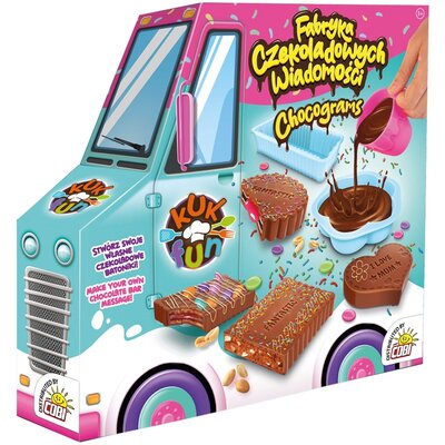 Zestaw kreatywny COBI Kuk Fun Fabryka czekoladowych wiadomości THT-002A2