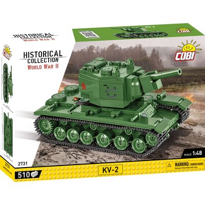 Klocki plastikowe COBI Historical Collection World War II KV-2 COBI-2731