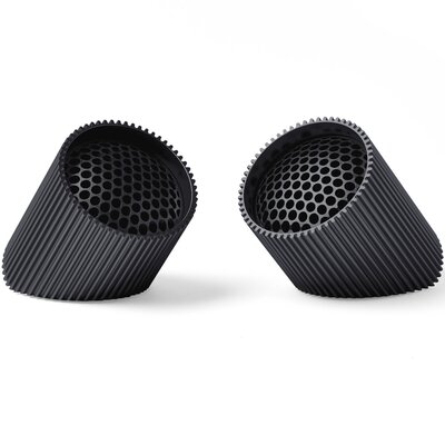 Magnetyczny głośnik mobilny LEXON Ray Speaker LA132MN3 Czarny (2szt.)