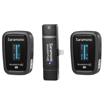 Zestaw bezprzewodowy SARAMONIC Blink500 ProX B4 (RXDI+TX+TX)