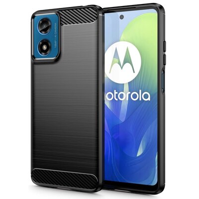 Etui TECH-PROTECT TPUCarbon do Motorola Moto G24/G24 Power/G04/E14 Czarny