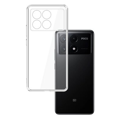 Etui 3MK Clear Case do Xiaomi Poco X6 Pro 5G Przezroczysty