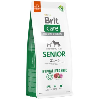 Karma dla psa BRIT CARE Hypoallergenic Senior Lamb 12 kg