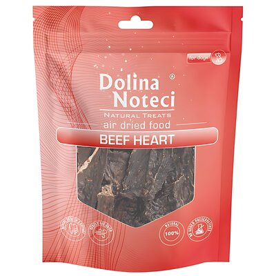 Przysmak dla psa DOLINA NOTECI Natural Treats Serca wołowe 100 g