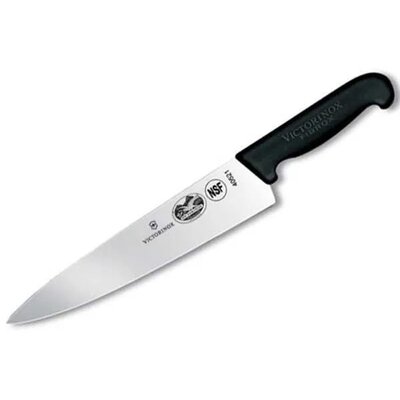 Nóż do mięsa VICTORINOX Fibrox 19 cm Czarny