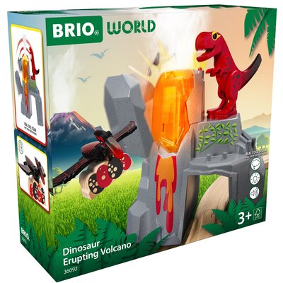 Zdjęcia - Figurka / zabawka transformująca BRIO Wulkan  World Dino 636092 
