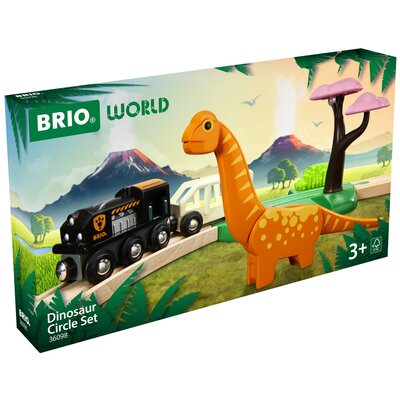 Фото - Машинка BRIO Kolejka  World Dino 636098 