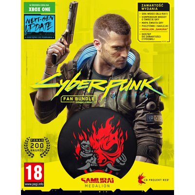 Cyberpunk 2077 Fan Bundle Pack Gra Xbox One