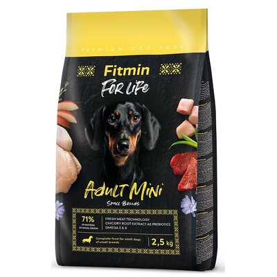 Zdjęcia - Karm dla psów Fitmin Karma dla psa  Dog For Life Adult Mini 2.5 kg 