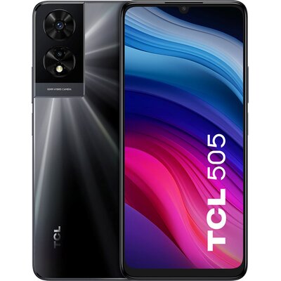 Smartfon TCL 505 4/128GB 6.75" 90Hz Czarny