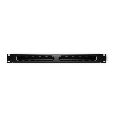 Organizer kabli QOLTEC 54515 19" 1U Czarny
