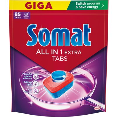 Tabletki do zmywarek SOMAT All in One Extra - 85 szt.