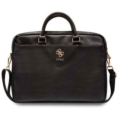 Torba na laptopa GUESS Triangle 4G 16 cali Czarny