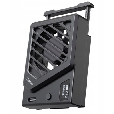 Wentylator chłodzący ULANZI CA25 Czarny do Aparatów bezusterkowych