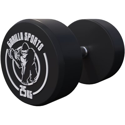 Zdjęcia - Sztanga i hantle Gorilla Sports Hantla  2966  (25 kg)