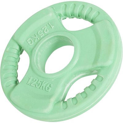 Obciążenie GORILLA SPORTS Grip 30 (1.25 kg) Miętowy