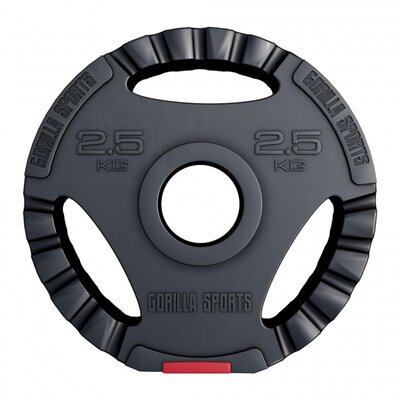 Obciążenie GORILLA SPORTS Olympia Grip (2.5 kg)