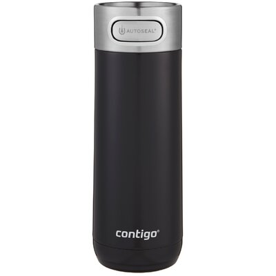Kubek termiczny CONTIGO Luxe Autoseal Czarny 470 ml