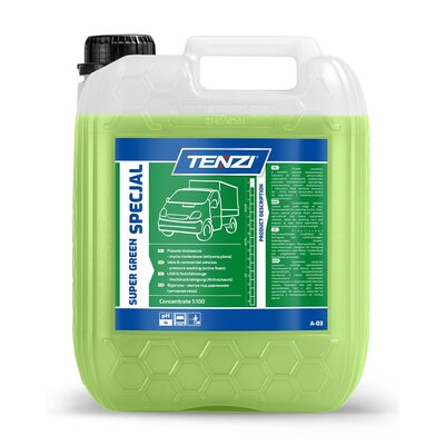 Płyn do mycia silników i karoserii TENZI Super Green Specjal 5000 ml