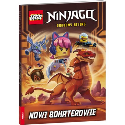 Książka LEGO Ninjago Nowi bohaterowie LNR-6726 (okładka miękka)