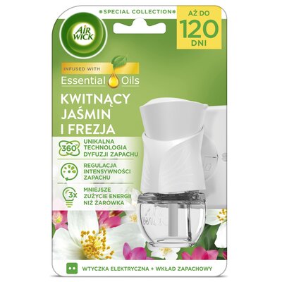 Wkład do elektrycznego odświeżacza powietrza AIR WICK Kwitnący Jaśmin i Frezja 19 ml komplet
