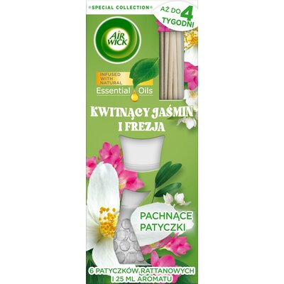 Patyczki zapachowe AIR WICK Kwitnący Jaśmin I Frezja 25 ml