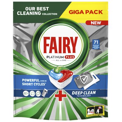 Kapsułki do zmywarki FAIRY Platinum Plus All in One Blue - 71 szt.