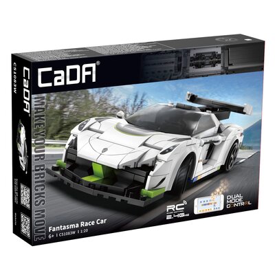 Klocki konstrukcyjne CADA Fantasma Race Car Zdalne sterowanie C51083W