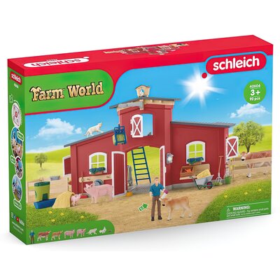 Zestaw figurek Duża stodoła ze zwierzętami i akcesoriami SCHLEICH 42606