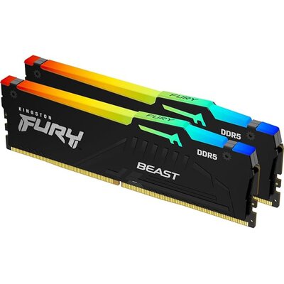 Pamięć RAM KINGSTON Fury Beast RGB 32GB (2x16GB) 6000MHz