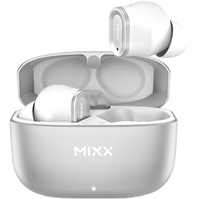 Słuchawki dokanałowe MIXX StreamBuds Custom 1 Wodoodporne Biało-srebrny