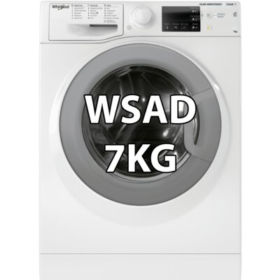 Pralka WHIRLPOOL MEWRSB 7259 WS PL 7kg 1200obr Para 6. Zmysł Inverter