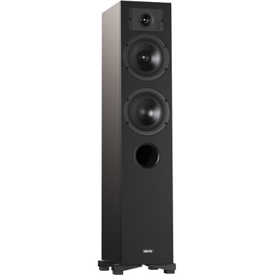 Podłogowa kolumna głośnikowa INDIANA LINE DIVA 5 Czarna (1 szt.), Obudowa MDF, Typ Bass Reflex, Membrany Curv z kompozytu