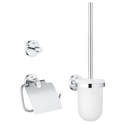 Zestaw akcesoriów toaletowych GROHE Essentials 40407001 Chrom