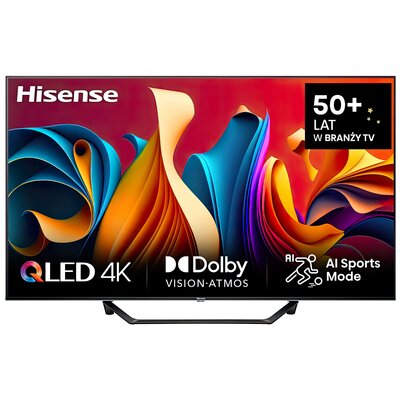Telewizor HISENSE 43A7NQ 43" QLED 4K VIDAA Dolby Vision Dolby Atmos HDMI 2.1
