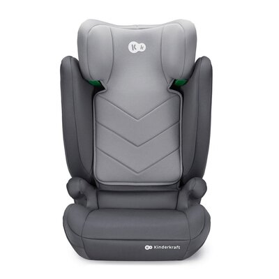 Fotelik samochodowy KINDERKRAFT I-Spark i-Size 2w1 100-150 cm (15-36 kg) Szary