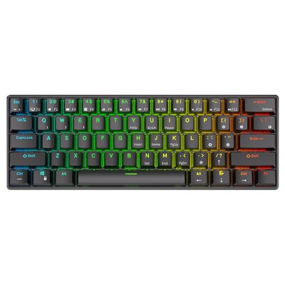 Klawiatura ROYAL KLUDGE RK61 RGB Red Switch Czarny