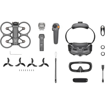 Dron DJI Avata 2 Fly More Combo Mocne ujęcia w 4K, Czas lotu do 23 min.