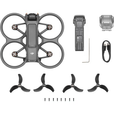 Dron DJI Avata 2 (Bez kontrolera) Precyzyjne ujęcia 4K, Czas lotu do 23 min.