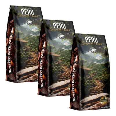 Kawa BLUE ORCA Peru Fazenda Verde 3 x 1kg (Rzemieślnicza) (Speciality)