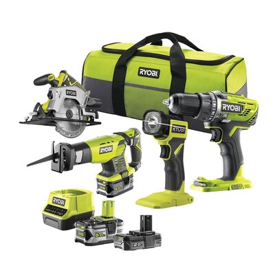 Zestaw elektronarzędzi RYOBI RCK184-252S