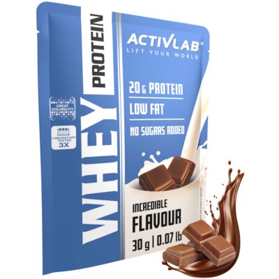 Odżywka białkowa ACTIVLAB Whey Protein WPC 85 Czekoladowy (6 x 30 g)