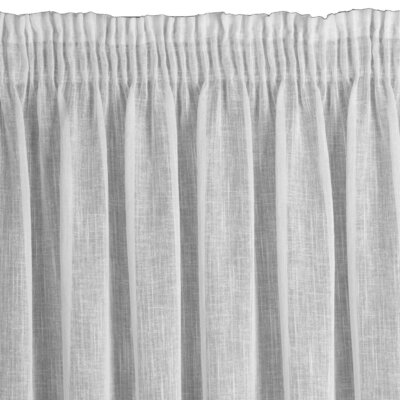 Firana gotowa EUROFIRANY Carla 300 x 145 cm Biały