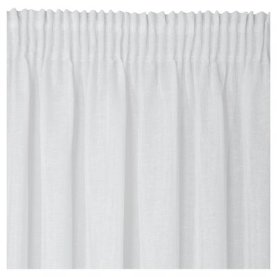 Firana gotowa EUROFIRANY Viola 140 x 270 cm Biały