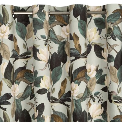 Zasłona EUROFIRANY Eleni 410933 140 x 250 cm Oliwkowy