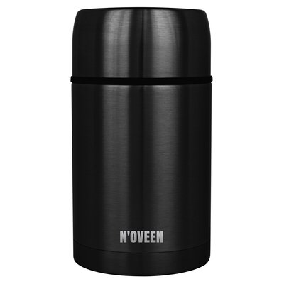 Termos na jedzenie NOVEEN TB955 Czarny 800 ml