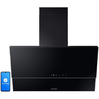 Okap SAMSUNG NK36C9804WB Czarne szkło 760m3/h 66dB klasa A+