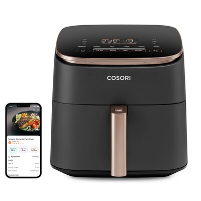 Air Fryer Frytkownica beztłuszczowa COSORI CAF-DC602-KEUR Turbo Blaze Chef Edition Czarny